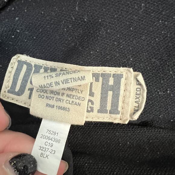 Duluth Flexpedition Pants Mens 40x32 Black Cargo Tech Relaxed Fit Outdoor Hiking - Picture 8 of 12